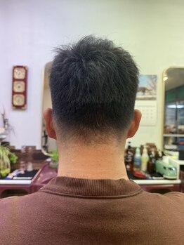 わかば理容室 松が谷店の写真/【松が谷団地内】贅沢な貸切空間が嬉しい◎骨格や髪質に合わせたカットで、再現性の高い仕上がりへ！