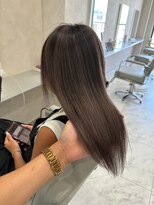 キング(K!ng) 縮毛矯正髪質改善ハイライトレイヤーカット枚方美容室エクステ