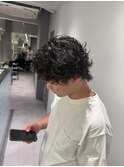 【メンズ】グランジパーマ