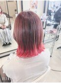 切りっぱなしボブ