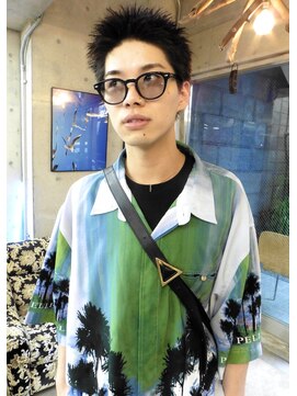 イェン(Yen.) メンズスパイキーショートヘア