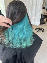 トリムバイエンヴィ(tlim by ENVY)&nbsp;【石塚スタイル】インナーカラー/水色カラー