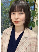 トリッカ 銀座(tricca)&nbsp;ウルフレイヤー/ウルフカット/顔まわりレイヤー/ボブウルフ