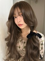 メゾンアクア 表参道(Maison ACQUA) ☆ブリーチなしダブルカラー オリーブ オリーブベージュ