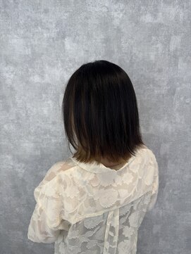 シエル 立川店(CIEL) 【ClEL立川　佐藤】　くびれボブ　インナーカラー