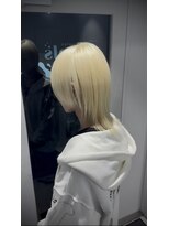 ポプルス(popls)&nbsp;ウルフ/ウルフカット/メンズウルフ/中性ウルフ/ハイトーンウルフ