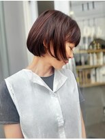 カプロメゾンギンザ 銀座店(Capullo maisonGINZA)&nbsp;ピンクカラーボブ