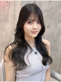 似合わせカット×大人ガーリー[ダークアッシュ/韓国]