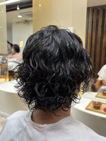 クオリス 上板橋店(QUALIS)&nbsp;20代30代◎スパイラル縦落ちパーマで清潔感ビジネスヘア