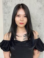ミリ(mm)&nbsp;10代20代30代レイヤーカットワンカール透明感カラー髪質改善仙台