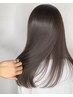 【6月限定/梅雨対策】広がり,うねり抑える髪質改善ストレート+カット+カラー
