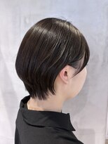 エリマ 調布(elima)&nbsp;調布イルミナカラーマッシュショートヘアミルクティーベージュ