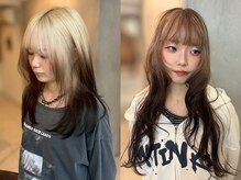 毛先まで惹きつける♪絶妙ブリーチで作る、こなれグラデーションカラー
