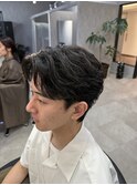 カットで癖毛を活かしてパーマ風に！