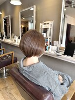 ヘアーメイクロージー 八軒店 (HAIR MAKE ROSY) 40代50代大人女性に似合う丸みショートボブ