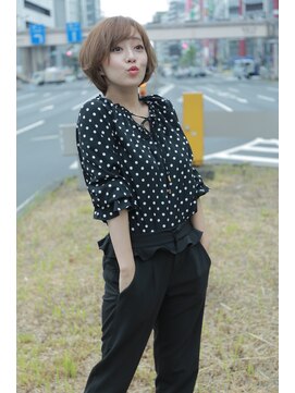 サイン ヘア イノベーション(sign HAIR INNOVATION) 大人可愛い、色気、小顔カットひし形シルエット【錦糸町】