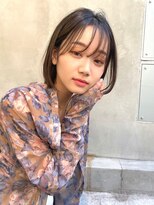 エース (ACE) ACE 横浜 艶感カーキアッシュ×まとまりボブ