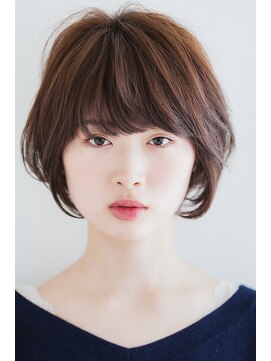 リル 7F 銀座(Rire) 【Rire-リル銀座-】ナチュラルひし形ショートボブ☆