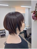 ショートグラデーションインナーカラー