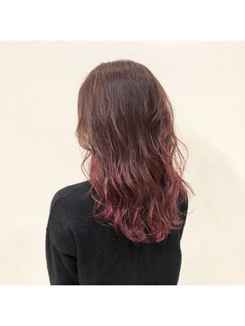 ベイス アワジ(BASE) ピンクインナーバレイヤージュ