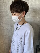 リル(lil)&nbsp;メンズショート【イルミナカラー/宇都宮美容室/鹿沼美容室】