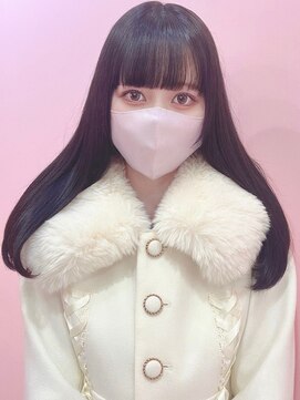 シーズン 大阪(SEASON) 【ヘアカラー】透明感ブラック×韓国ヘア