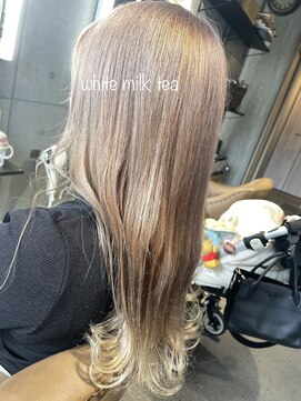 アグ ヘアー キートス 北習志野店(Agu hair kiitos) ホワイトミルクティー