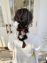 ヘアメイク アンジー(hair make anjii)&nbsp;卒業式ヘアセット