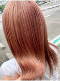 ダブルカラー☆透明感ピンクベージュ