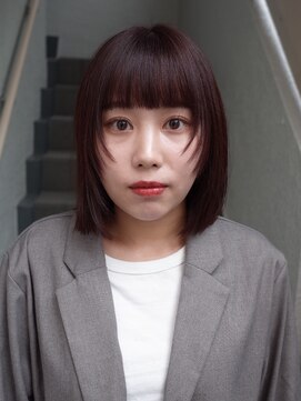 ローレンジウ(LOREN JU) 透明感髪質改善ベージュダブルカラーミルクティーグレージュ