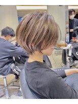 バンプ ギンザ(BUMP GINZA)&nbsp;30代/40代/50代・絶壁解消・小顔前下がりショートボブ【中村】