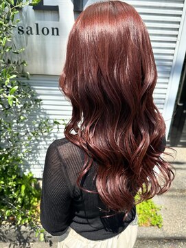 リリィ(LILY) レッドブラウンカラー