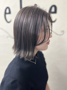 ヘアサロン レリー(hair salon relie) グレージュカラー×切りっぱなしボブ★