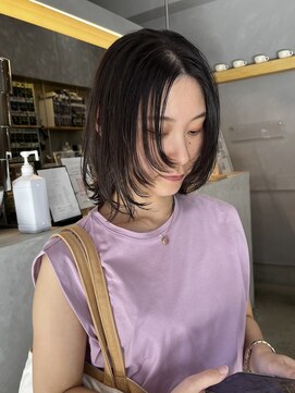 ミー(mii) 【mii】外ハネbob顔まわりレイヤー