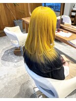 フラム(fulam)&nbsp;イエローエンドカラーブラック