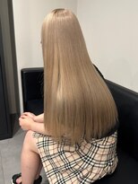 ベレーザ 渋谷(BELEZA)&nbsp;10505秋色ミルクティーアッシュオリーブグレージュ透明感カラー