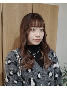 アン(awn) 【pink beige × highlight】