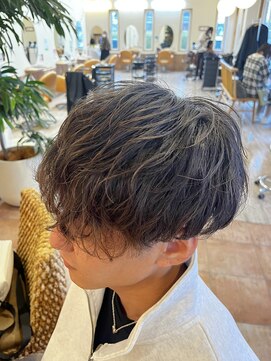 ヘアルーム フラット(HAIR ROOM flat) 波巻きパーマ