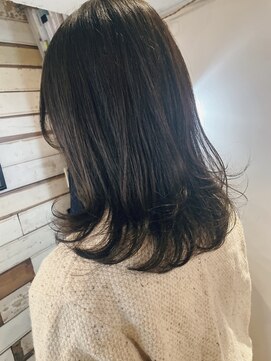 ロータス ヘアデザイン(LOTUS hair design.) 抜け感×ミディアムレイヤー