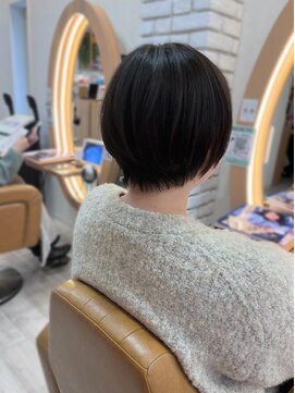 アドラーブル けやき通り店(adorable) 20代30代40代大人かわいいマッシュショート透明感カラー