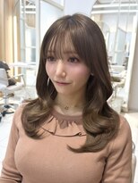 アマトウキョウ アユンチェ(AMA TOKYO×AYUNCHE)&nbsp;韓国ヘア　2wayバング  レイヤーカット くびれヘア  顔周り/