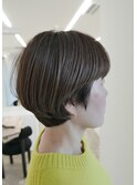 メルティ―カラーフェミニンロングマッシュウルフボブヘア着物