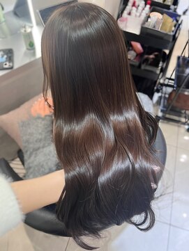 ユーフォリア 池袋東口駅前店(Euphoria) 【Euphoria MITSUKI】ブリーチなし艶感チョコレートブラウン♪