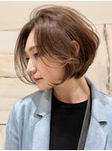 くせ毛ショート /絶壁解消 /前下がりショート /ショートボブ