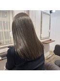 オリーブベージュ ブリーチなし