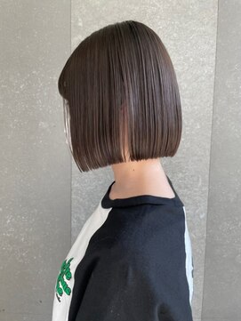 リール 銀座(R'EEL) 髪質改善縮毛矯正レイヤーカット顔周り前髪韓国ボブ/銀座