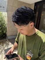 髪屋 紬&nbsp;メンズ/メンズパーマ/メンズカット/フェザー