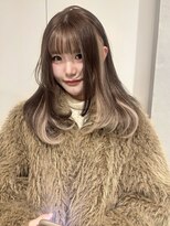 ペレ アネックス 大阪梅田茶屋町店(PELE ANNEX)&nbsp;ミディアムヘア/暗めカラー/グランマッシュ/梅田