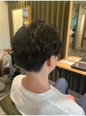 シャドウパーマ/ コンマヘア/
