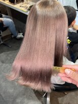 スパークスヘア(Sparks hair)&nbsp;薄ピンクおベージュ♪冬も可愛い色でイルミネーション見に行こ☆